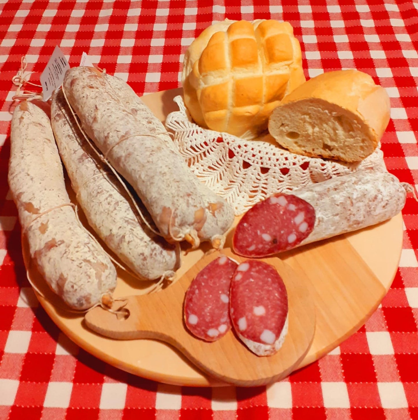 Salame lardellato