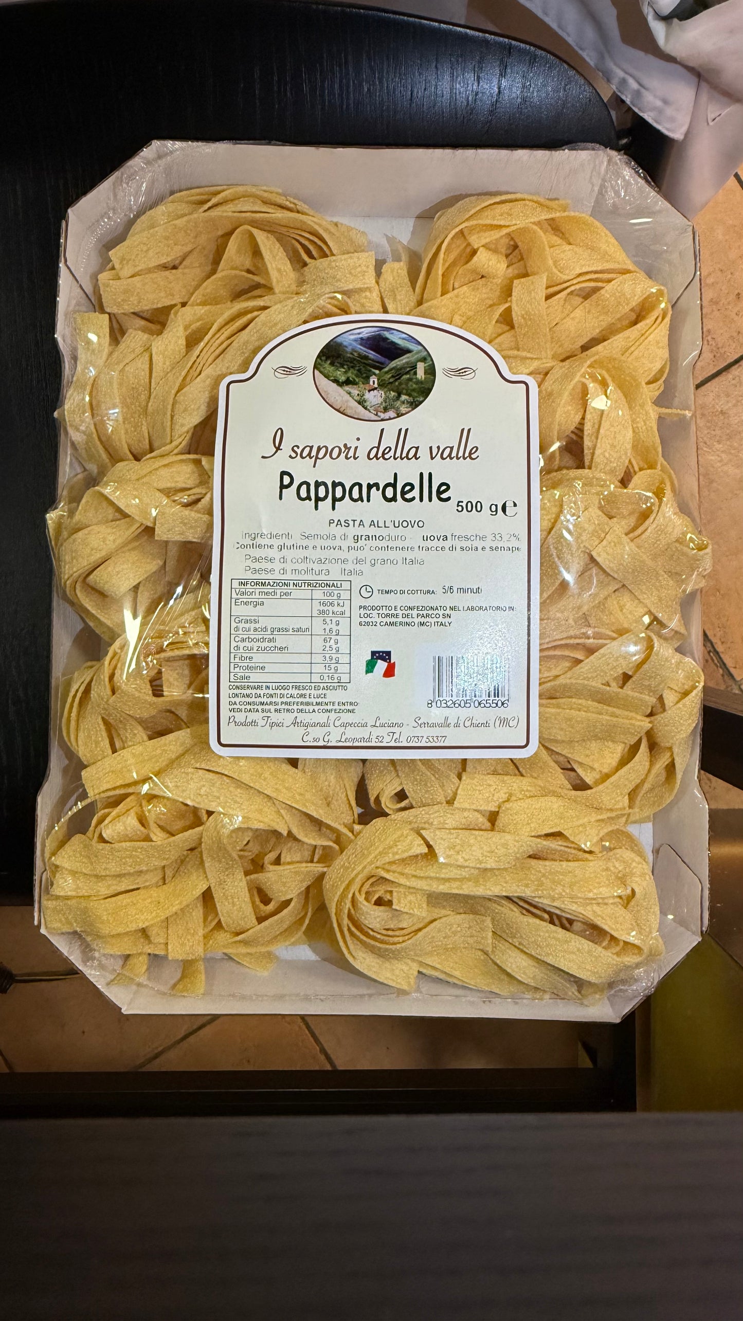 Pappardelle all'uovo
